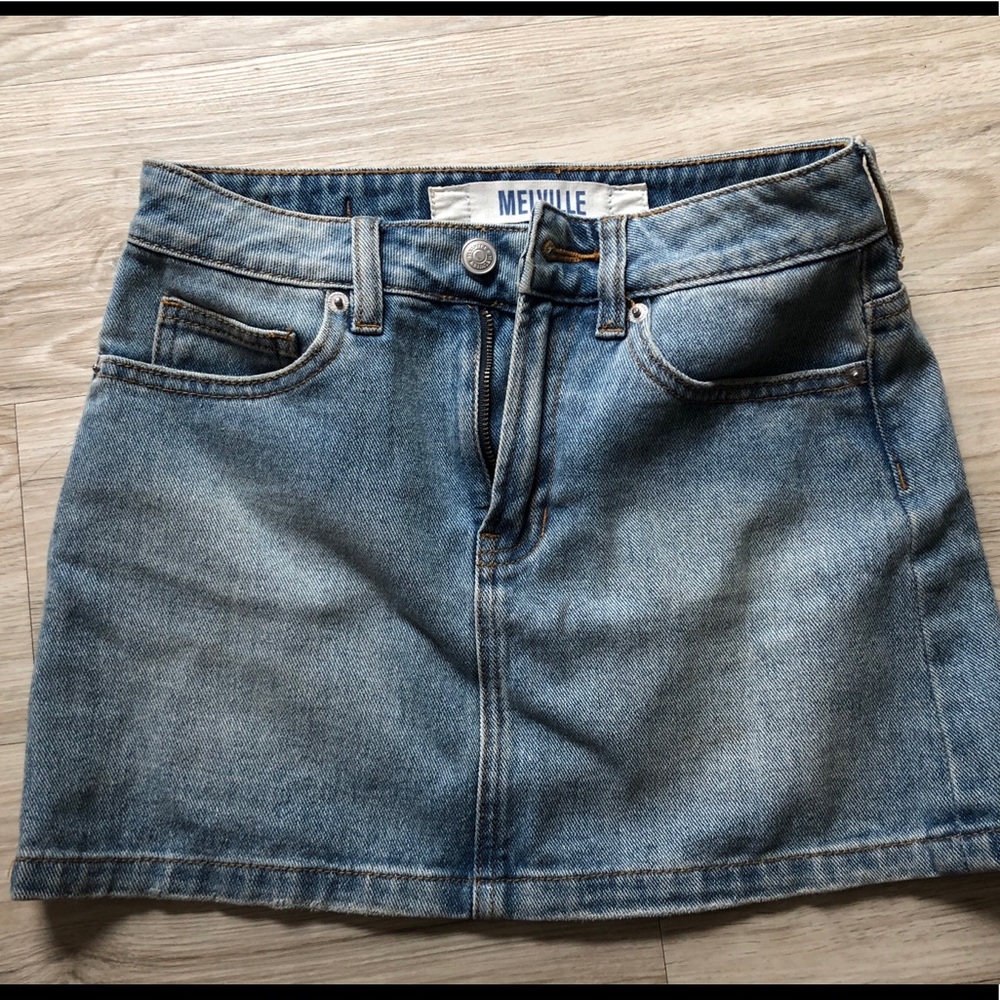 Denim skirt